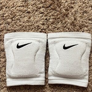 white volleyball knee pads nike